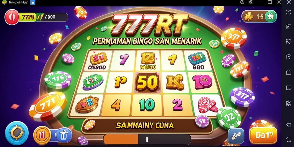 Tangkapan layar gameplay Bingo di 777RT yang mengasyikkan.