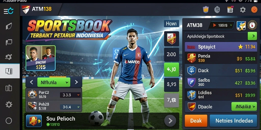 Tampilan menarik dari gameplay Sportsbook di ATM138.