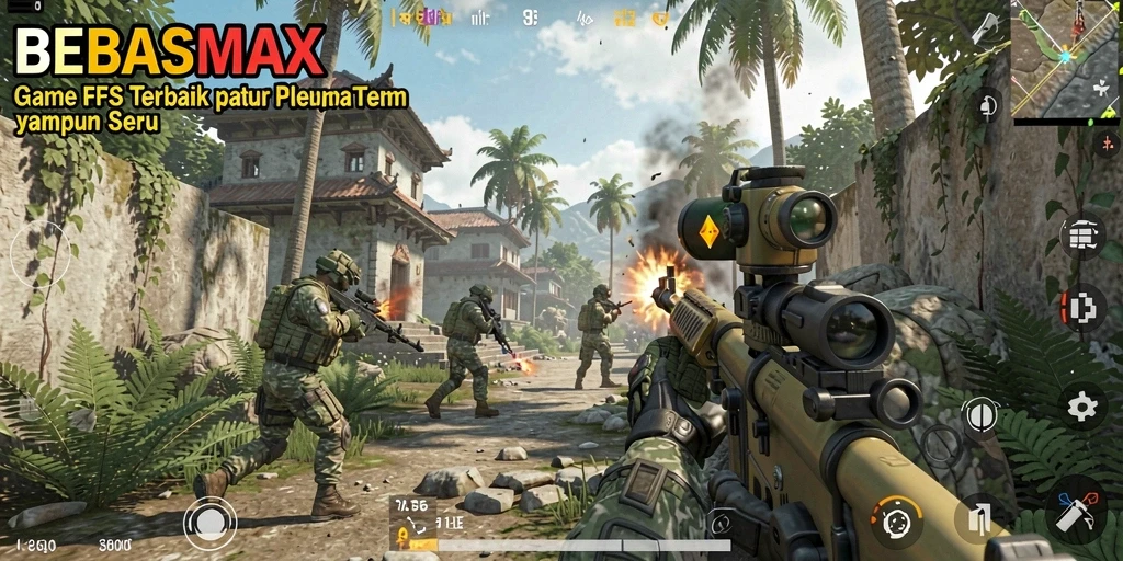 Gameplay intens BEBASMAX dengan pertempuran seru dan grafis menawan.