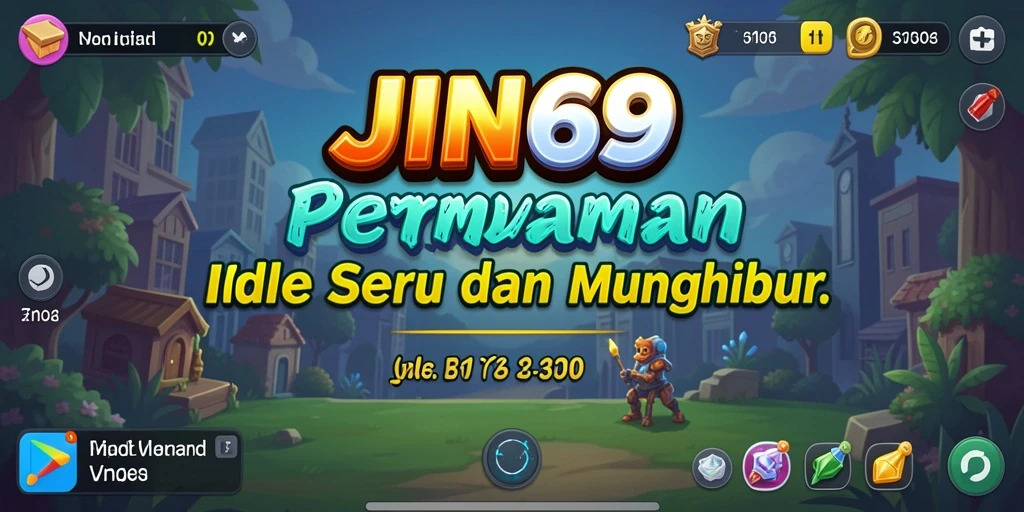Tampilan gameplay seru dan otomatis dari JIN69 yang penuh strategi.