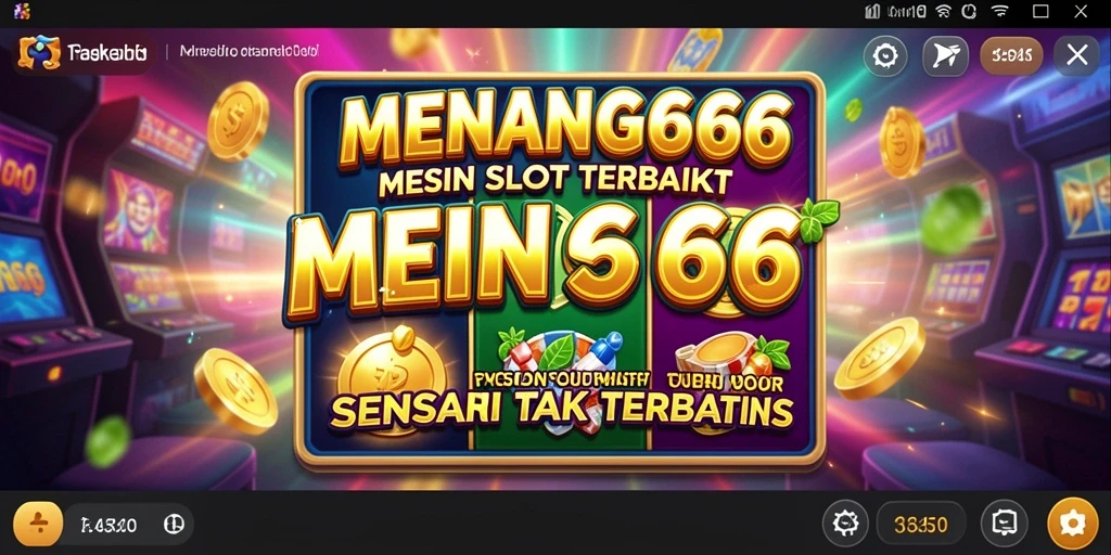 Tampilan menarik dari gameplay Mesin Slot MENANG666.
