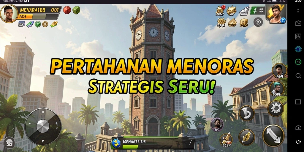 Tampilan gameplay seru dan strategis dari MENARA188.