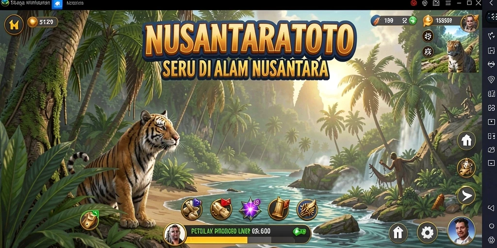 Tampilan menarik dari gameplay NUSANTARATOTO dengan petualangan seru.