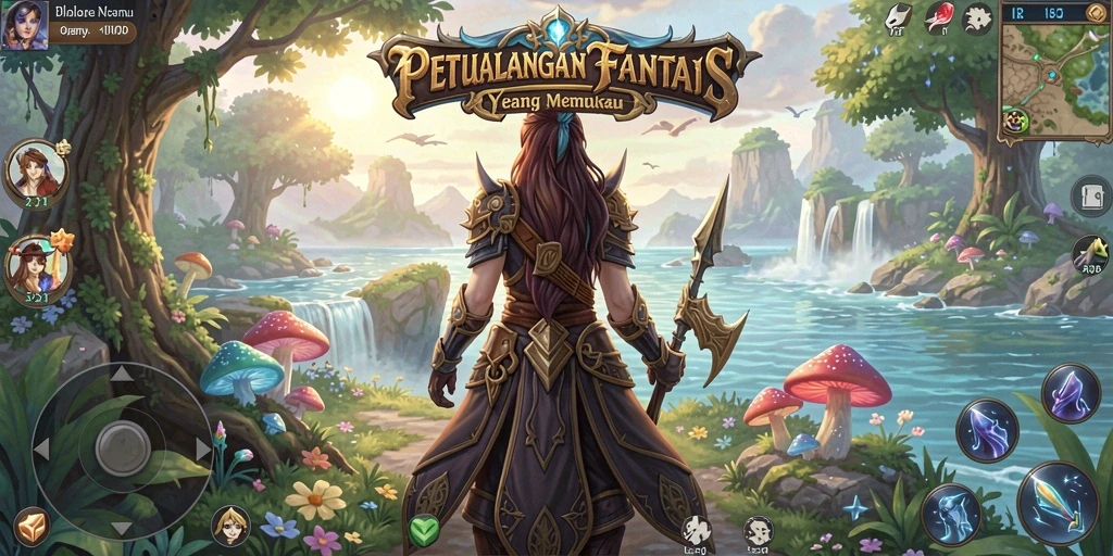 Gameplay RPG yang mendebarkan dan grafis yang menawan.